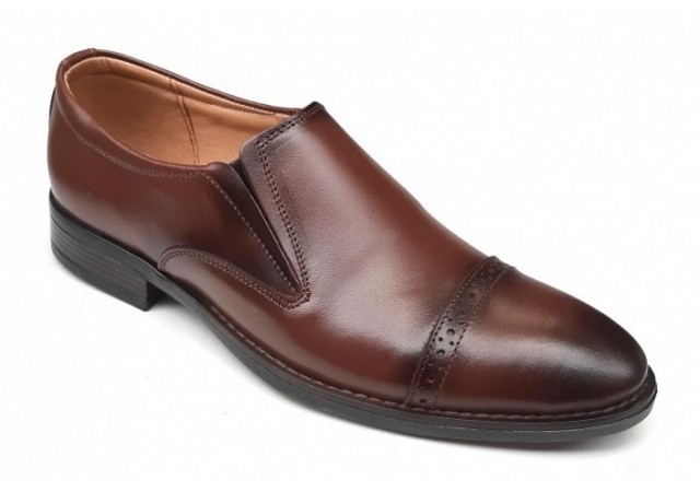 Pantofi barbati eleganti din piele naturala Maro - PB101TGEM